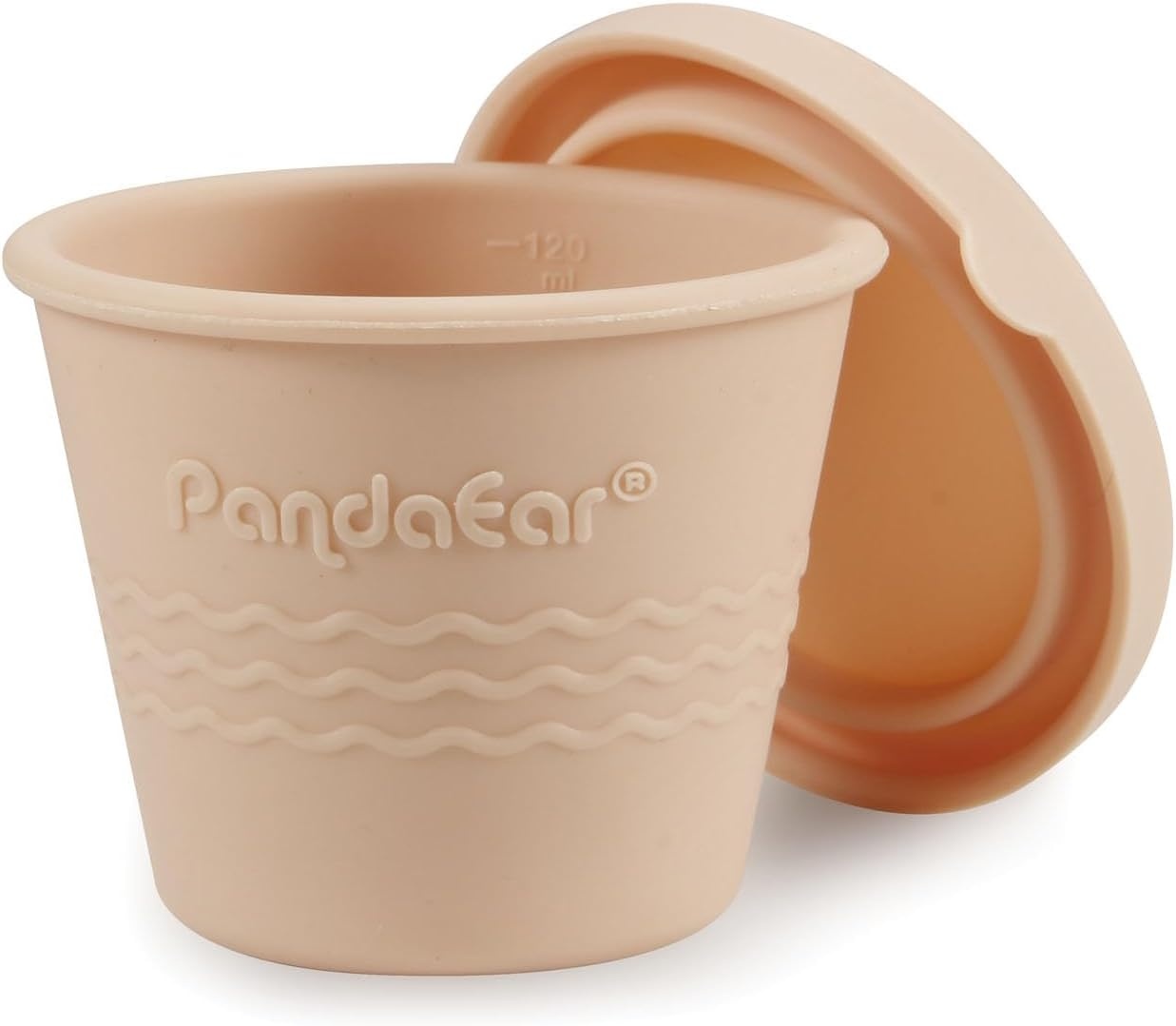 image:imagePandaEar 12 Pack Silicone Baby Food Storage Containers 4 oz