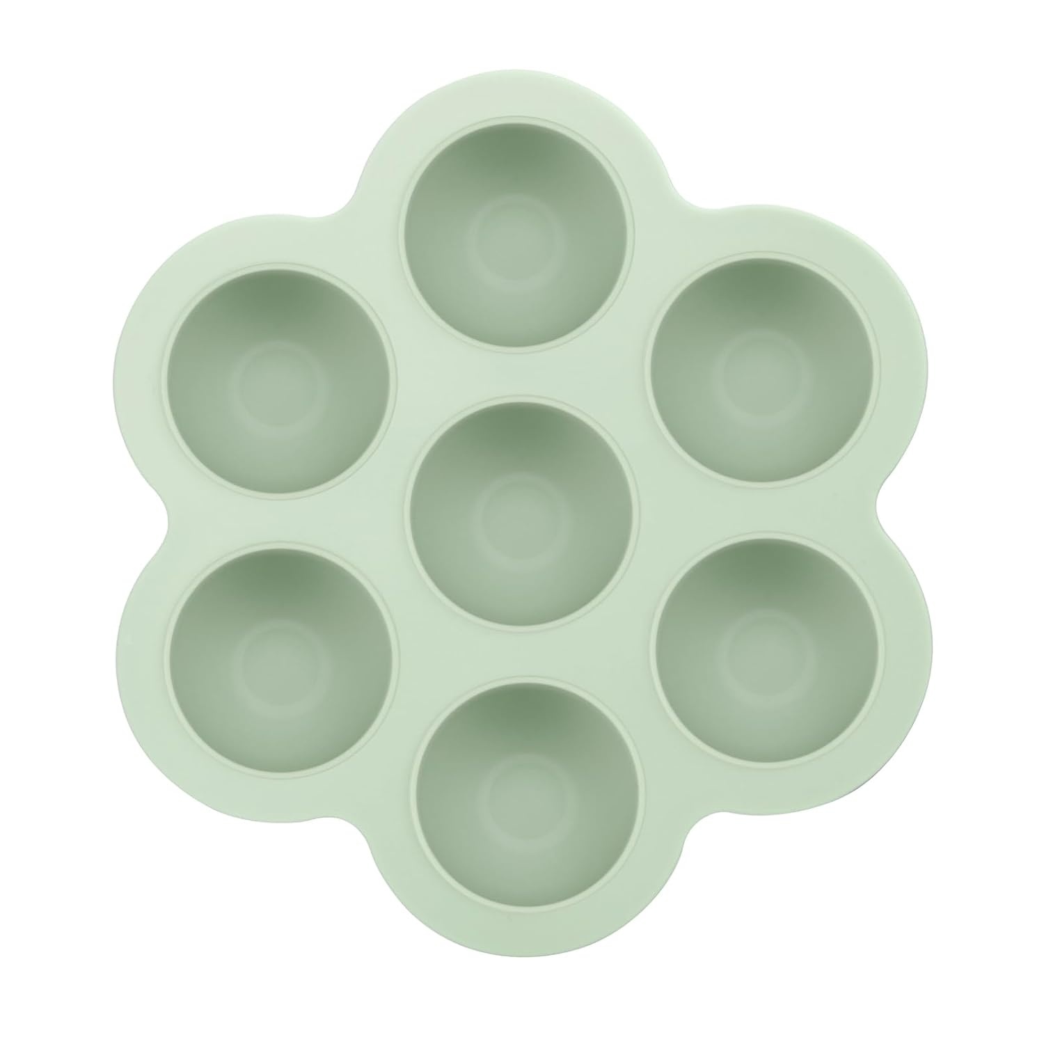 image:imagePandaEar 3 Pack Baby Food Freezer Tray with Lids Silicone Baby Food Storage Container for Homemade Baby Food Purees Breastmilk BlueGreenCarnationPinkGreenLinen
