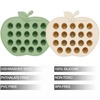 PandaEar 2 Pack Baby Popsicle Molds, Silicone Breastmilk Freezer Tray