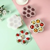 PandaEar 3 Pack Baby Food Freezer Tray with Lids, Silicone Baby Food Storage Container for Homemade Baby Food, Purees, Breastmilk (Blue/Green/Carnation)(Pink/Green/Linen)