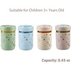 PandaEar 4 Pack Toddler Glass Cups With Silicone Sleeves, 8.5oz Straw Cups