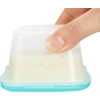PandaEar Baby Food Snack Plastic Storage Container with Lids, 12 Pack Set BPA Free Freezer & Dishwasher Safe for Kids