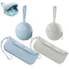 PandaEar Silicone Pacifier Holder Case, Baby Pouch Holder Set, 4 Pack
