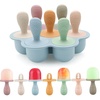 PandaEar Silicone Popsicle Molds for Toddlers, Baby Ice Pop Maker