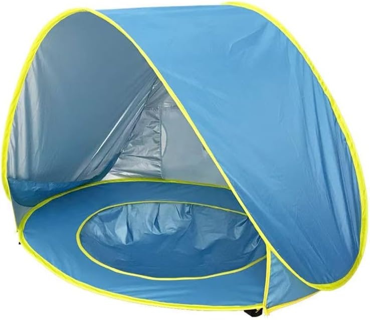 image:imagePandaEar Baby Beach Tent with Pool Pop Up Sun Shelter for Infant Toddlers Portable UV Protection Shade with Carry Bag for Outdoor Travel Camping