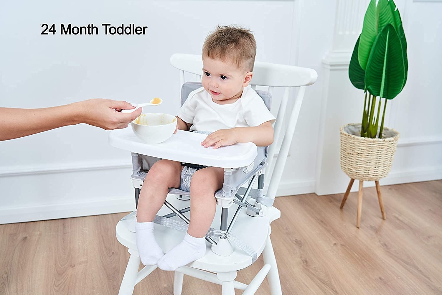 image:imagePandaEar Portable Baby Seat Travel Compact Fold with Straps for IndoorOutdoor Use Great for Camping Beach Lawn Toddlers Kids Boys Girls Without Placemat GreyGrey