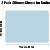 PandaEar 3 Pack Silicone Craft Mats for Resin Casting & Jewelry Making
