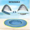 PandaEar Baby Beach Tent with Pool, Pop Up Sun Shelter for Infant Toddlers, Portable UV Protection Shade with Carry Bag for Outdoor Travel, Camping