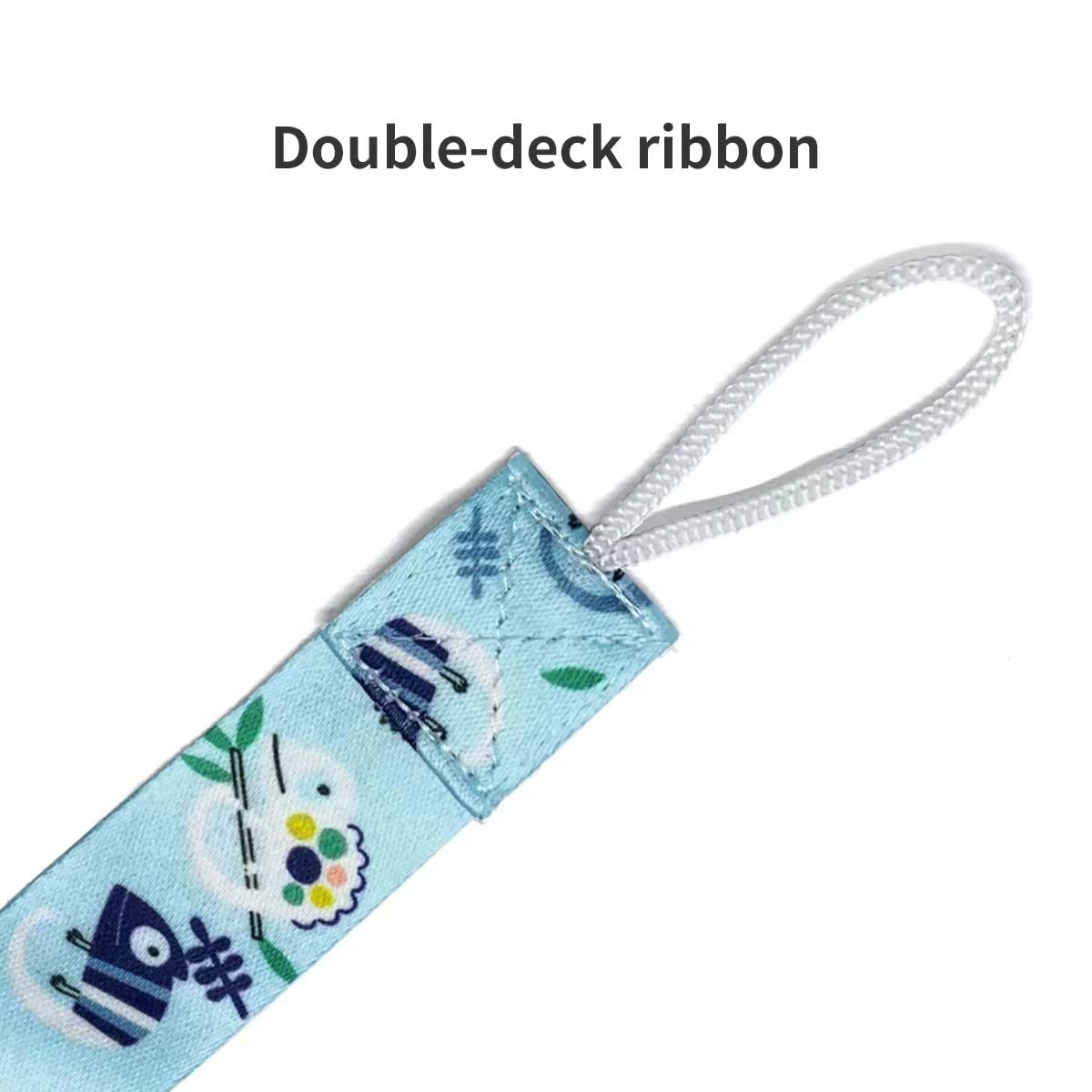 image:imagePandaEar 5 Pack Silicone Pacifier Clips for Boys and Girls Newborn
