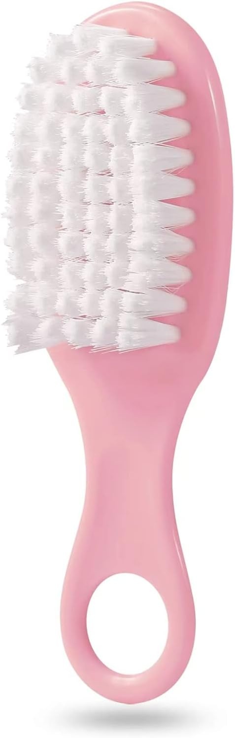 image:imagePandaEar Baby Healthcare amp Grooming Kit Baby Safety Set Comb Brush Finger Toothbrush Nail Clippers Scissors Nasal Aspirator Nursery Care Kit Blue12in1 Pink