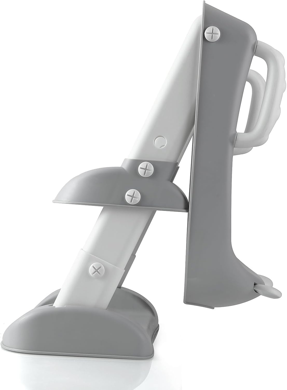 image:imagePandaEar Toilet Potty Training Seat with Step Stool Ladder Comfortable Safe Potty Seat with AntiSlip Pads Ladder for Kids Boys Girls Toddlers GreyGray