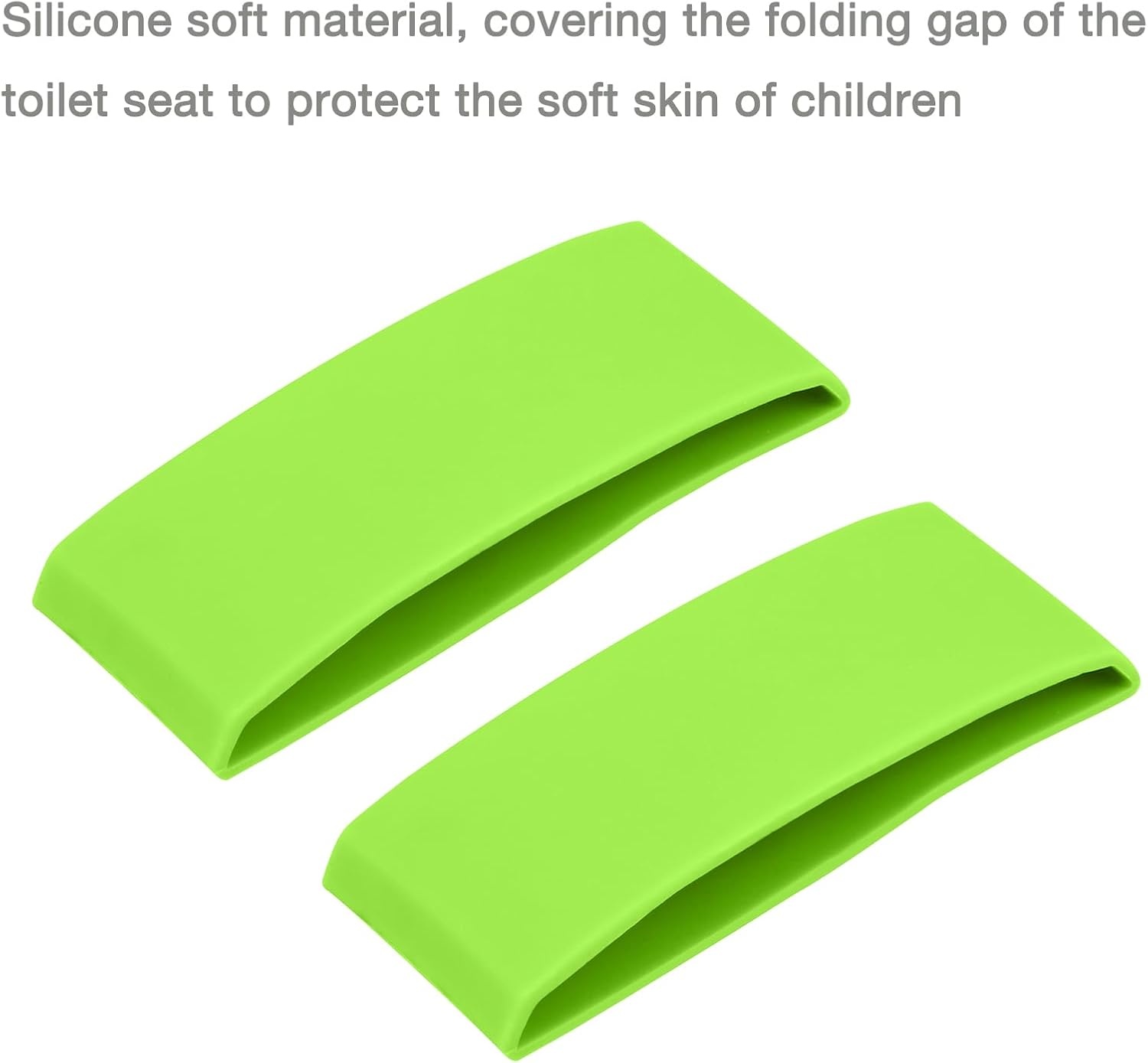 image:imagePandaEar Toilet Seat Cover Folding Travel Toilet Seat for Children and Potty Training Portable Silicone Toilet Seat for Toddlers Boys amp Girls with NonSlip Silicone Pads PandaGreen