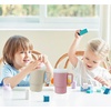PandaEar 2 Pack Kids Tumbler Silicone Toddler Cup with Straw and Handle, 9.5oz Spill-Proof Training Cup for Baby, BPA-Free, Easy to Clean -Grey/Pink