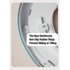 PandaEar Baby Toddler Potty Training Toilet Seat for Boys and Girls with Handles| Child Kids Potty Seat Toilet Seat Attachment| Safe Urine Guard Non-Slip Rubber Rim| Fits Round & Oval Toilets