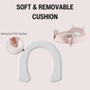 PandaEar Toilet Potty Training Seat with Step Stool Ladder, Comfortable Safe Potty Seat with Anti-Slip Pads Ladder for Kids Boys Girls Toddlers (Grey)(Pink)