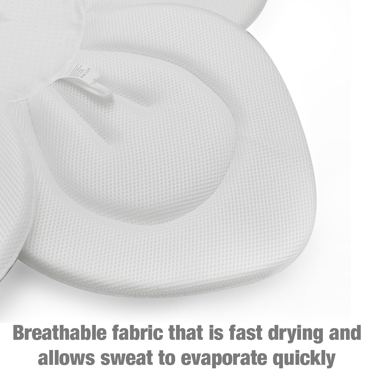 image:imagePandaEar Baby Bath Pad for Infant Newborn Soft Flower 5 Petals for Sink Bathtub Essentials Shower Gift GreyGrey