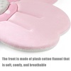 PandaEar Baby Bath Flower for Sink – Romantic Cherry Blossom Plush Mat – Soft Newborn Insert & Infant Bathtub Cushion – Non-Slip Quick-Dry Support – Shower Gift for Girls (Pink)(Pink)