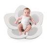 PandaEar Baby Bath Pad for Infant Newborn | Soft Flower 5 Petals for Sink Bathtub Essentials Shower Gift (Grey)(Grey)