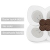 PandaEar Baby Bath Pad for Newborn, Soft Flower Infant Sink Bath Cushion(Grey)