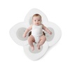 PandaEar Baby Bath Pad for Newborn, Soft Flower Infant Sink Bath Cushion(Grey)