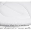 PandaEar Baby Bath Pad for Newborn, Soft Flower Infant Sink Bath Cushion(Grey)