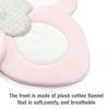 PandaEar Baby Bath Pad for Newborn, Soft Flower Infant Sink Bath Cushion(Pink)