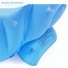 PandaEar Baby Inflatable Bathtub, Portable Travel Baby Infant Bath Tub Toddler Bathtub with Air Pump, Foldable Non-Slip Shower Basin Mini Air Swimming Pool for Newborn (Blue)(Blue)