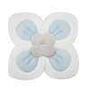 PandaEar Baby Bath Pad for Newborn, Soft Flower Infant Sink Bath Cushion(Blue)