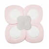 PandaEar Baby Bath Pad for Newborn, Soft Flower Infant Sink Bath Cushion(Pink)