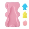 PandaEar Baby Bath Sponge Infant Soft Sponge Mat, Baby Bath Mat Newborn Odor Free Bath Cushion, Blue (Blue)(Pink)