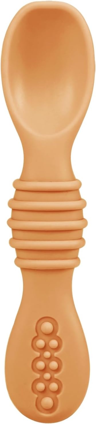 image:imagePandaEar 6 Pack Silicone Baby Spoons Self Feeding Utensils 612 Months Infant Spoons First Stage Baby Feeding Essentials