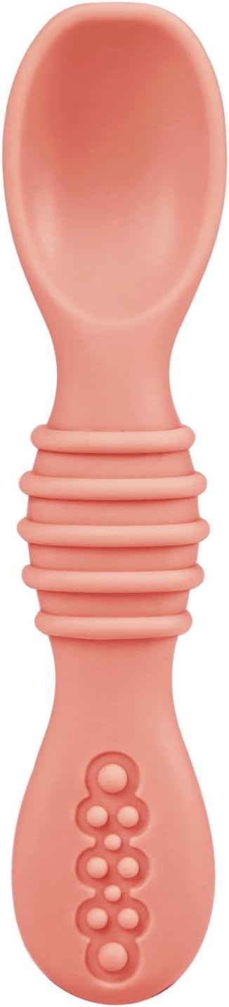 image:imagePandaEar 6 Pack Silicone Baby Spoons Self Feeding Utensils 612 Months Infant Spoons First Stage Baby Feeding Essentials