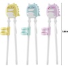 PandaEar 2 Pairs Kid Chopsticks, Dinosaur Children Learning Practice Chopsticks for Beginners Toddler(3)