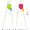 PandaEar 2 Pairs Kids Training Chopsticks, Reusable Dishwasher Safe(2 Count (Pack of 2))