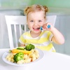 PandaEar 6 Pieces Baby Toddler Silicone Stainless Steel Utensils Silverware Spoon Fork for Baby Toddler BPA Free with Silicone Holding Anti-Choke Design (Blue Pink White)(Blue Green Brown)