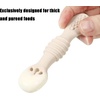 PandaEar 7 Pack Silicone Baby Feeding Spoon, Baby Led Weaning Supplies(Straight Spoon)