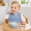PandaEar Baby Bendable Utensils Spoons| Training Learning Feeding for Kids Toddlers Children and Infants| BPA Free 3 Sets| Great Gift Set | Easy Grip Fork Tableware(3 Sets)