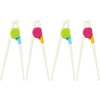 PandaEar 2 Pairs Kids Training Chopsticks, Reusable Dishwasher Safe(2 Count (Pack of 2))