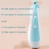PandaEar Baby Healthcare and Grooming Kit, Baby Nursery Health Care Set, Electric Safety Nail Trimmer Newborn Essentials Kit for Infant Toddlers Kids (19 in 1, Blue)
