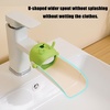 PandaEar 3 Pack Faucet Extender for Toddlers, Sink Extenders, Baby Hand Washing Water Spout Extender for Bathroom, Sink, Kitchen (Pink/Blue/Green)