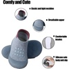 PandaEar Baby Sock Shoes Toddler Walking Shoes, Non-Slip Soft Sole Sneakers Breathable Slippers for Infant Boys Girls(Grey)
