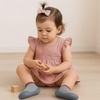 PandaEar Baby Sock Shoes Toddler Walking Shoes, Non-Slip Soft Sole Sneakers Breathable Slippers for Infant Boys Girls(Grey)