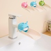 PandaEar 3 Pack Faucet Extender for Toddlers, Sink Extenders, Baby Hand Washing Water Spout Extender for Bathroom, Sink, Kitchen (Pink/Blue/Green)