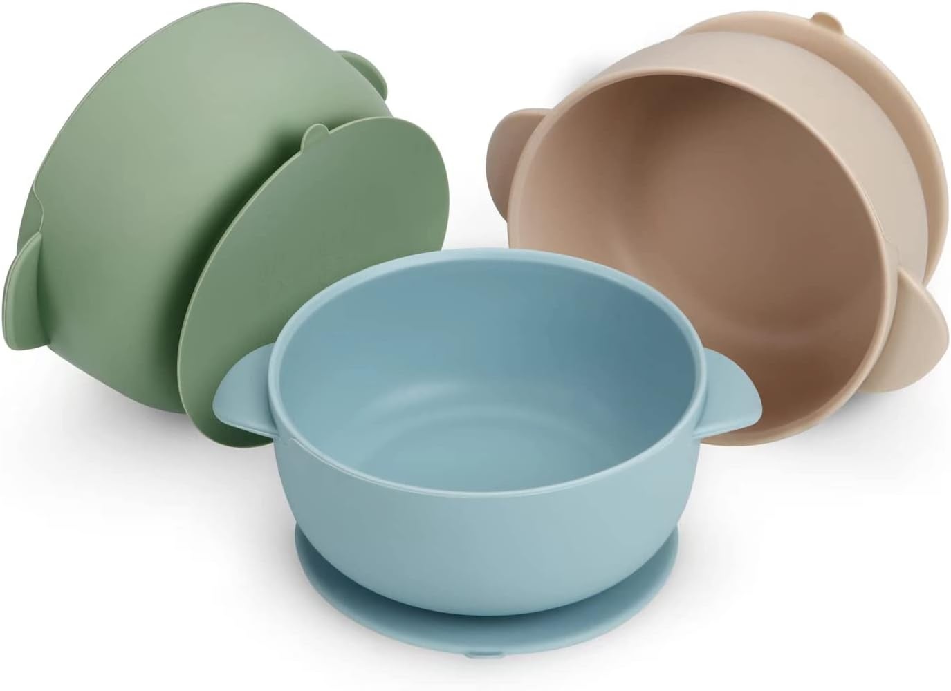 image:imagePandaEar 3 Pack Baby Bowls amp 2 Pack Cups