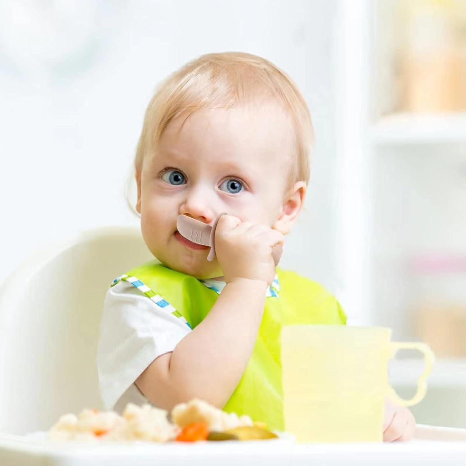 image:imagePandaEar 3 Pack Baby Bowls amp 6 Pack Silicone Baby Spoons