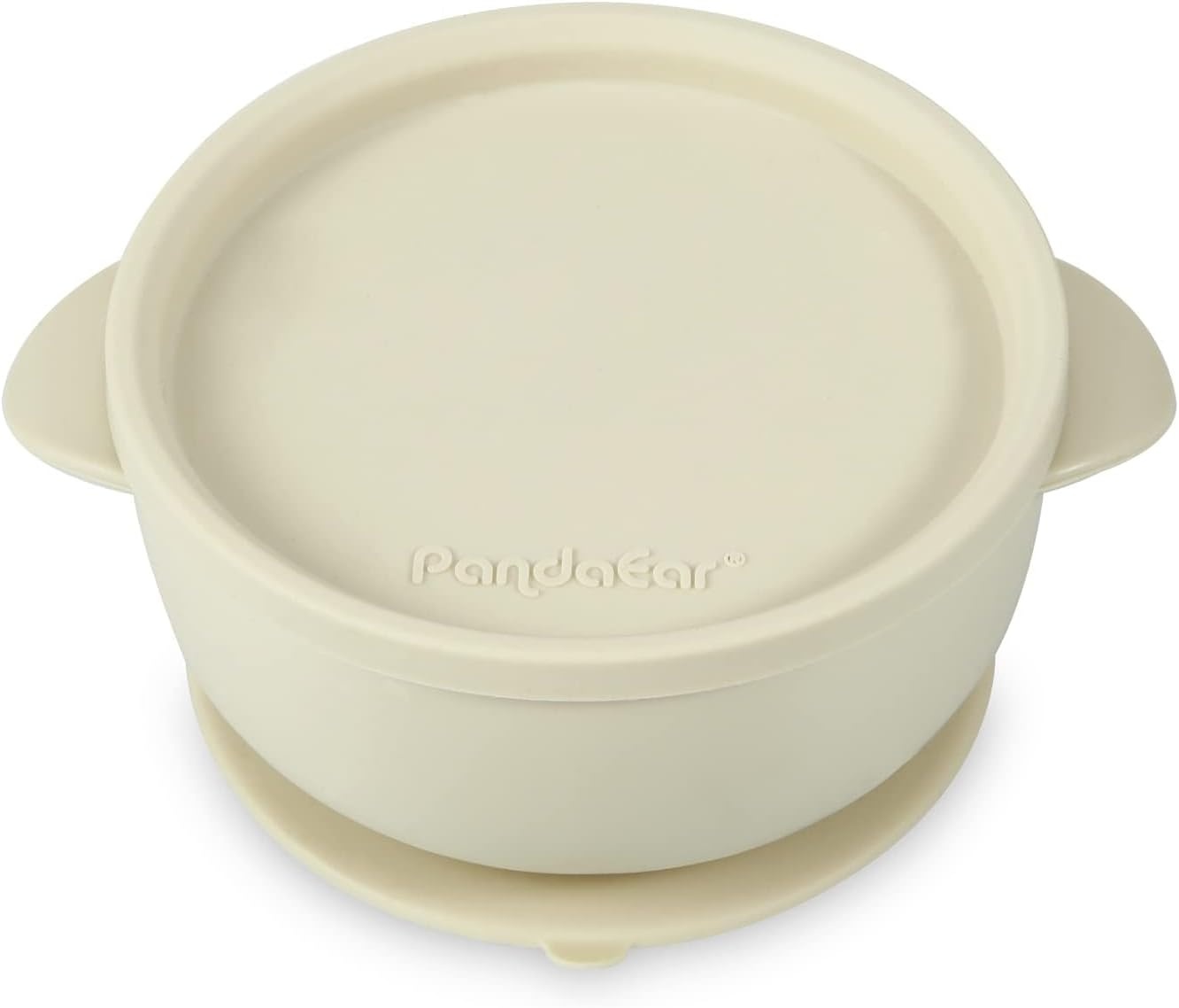 image:imagePandaEar 3 Pack Baby Bowls with Suction LeakProof Stay Put Silicone Food Bowl with Lids for Babies Kids Toddlers Infants Food Grade Soft Safe BPAFree Silicone Pink Rose LinenPink Rose Linen