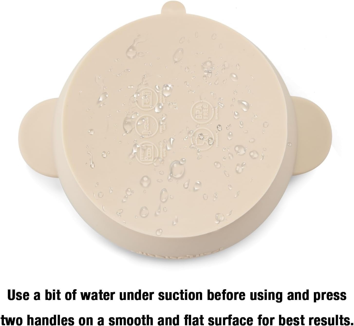 image:imagePandaEar 3 Pack Baby Bowls with Suction Stay Put Silicone Food Bowl for Babies Kids Toddlers Infants Food Grade Soft Safe BPAFree Silicone Brown Grey TanPink Green Light Tan