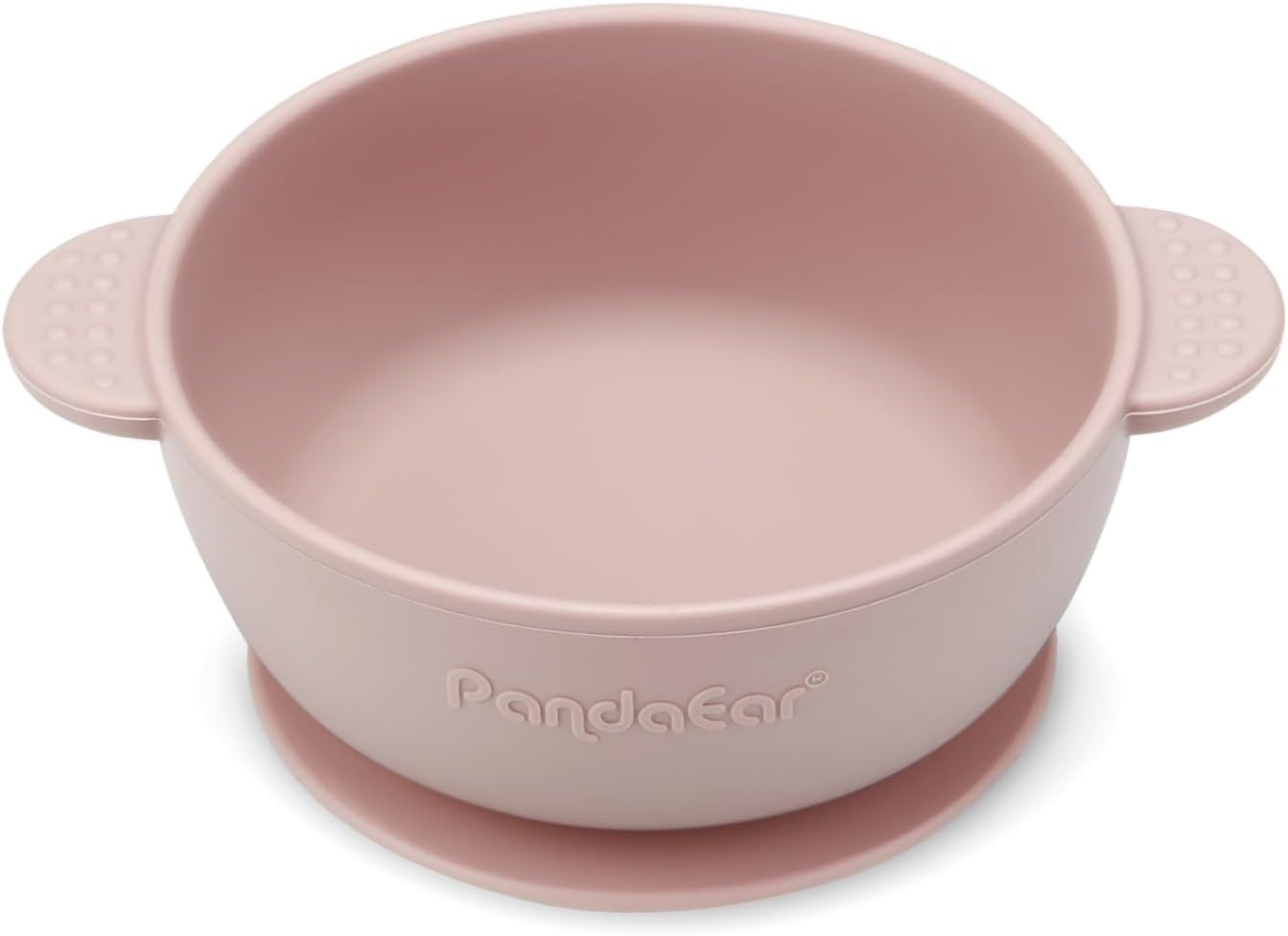image:imagePandaEar 3 Pack Baby Bowls with Suction Stay Put Silicone Food Bowl for Babies Kids Toddlers Infants Food Grade Soft Safe BPAFree Silicone Brown Grey TanPink