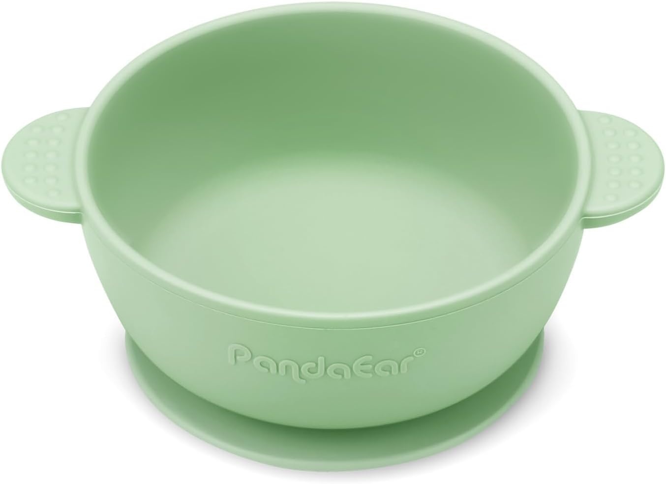 image:imagePandaEar 3 Pack Baby Bowls with Suction Stay Put Silicone Food Bowl for Babies Kids Toddlers Infants Food Grade Soft Safe BPAFree Silicone Brown Grey TanPink Green Light Tan