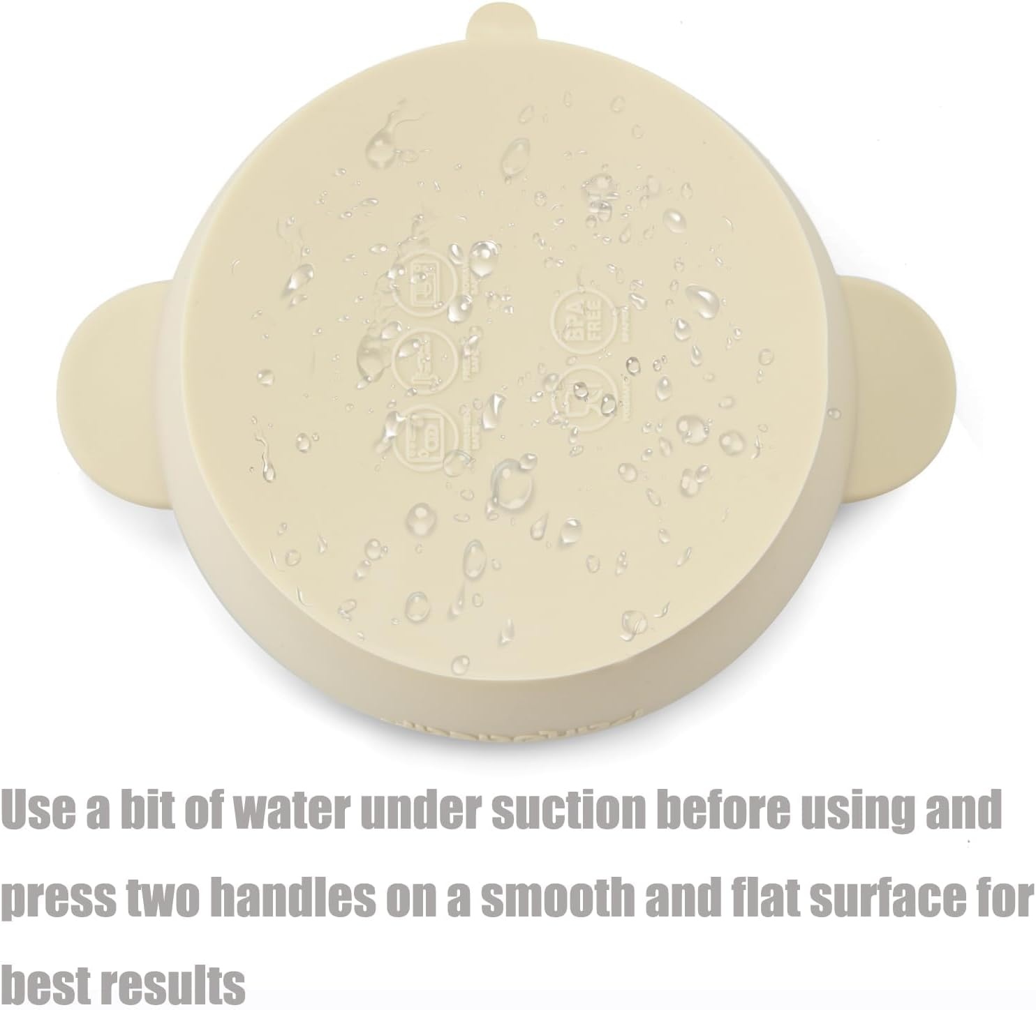 image:imagePandaEar 3 Pack Baby Bowls with Suction Stay Put Silicone Food Bowl for Babies Kids Toddlers Infants Food Grade Soft Safe BPAFree Silicone Brown Grey TanPink